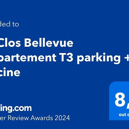Le Clos Bellevue Appartement T3 Parking + Piscine 罗德兹 外观 照片