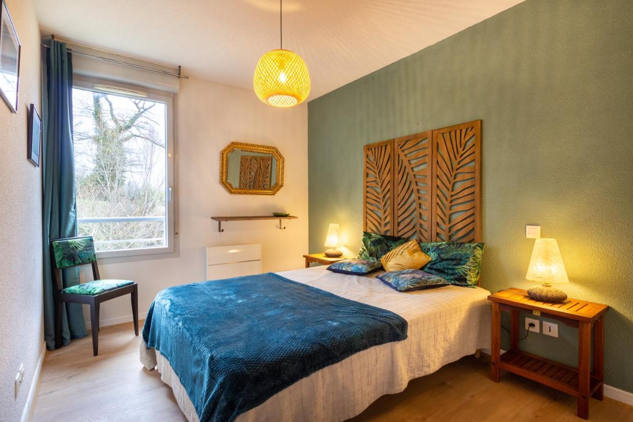 Le Clos Bellevue Appartement T3 Parking + Piscine 罗德兹 外观 照片